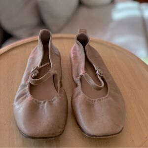 Either/Or Maryjane leather flats